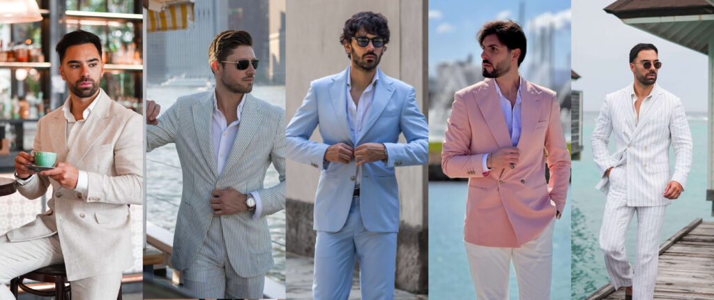 lightweight summer suit