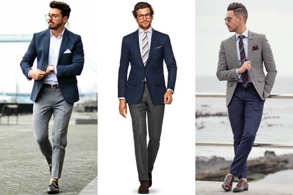 Mix-and-Match Blazer & Trouser Combo​