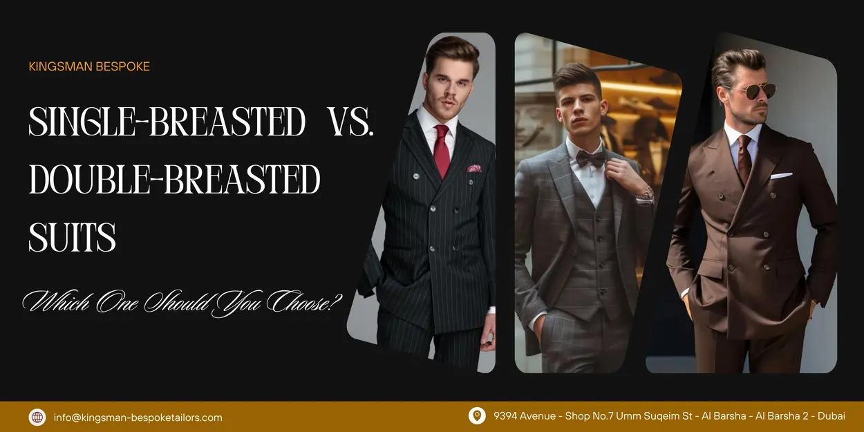 Single vs. Double-Breasted Suits: Which One Should You Choose?