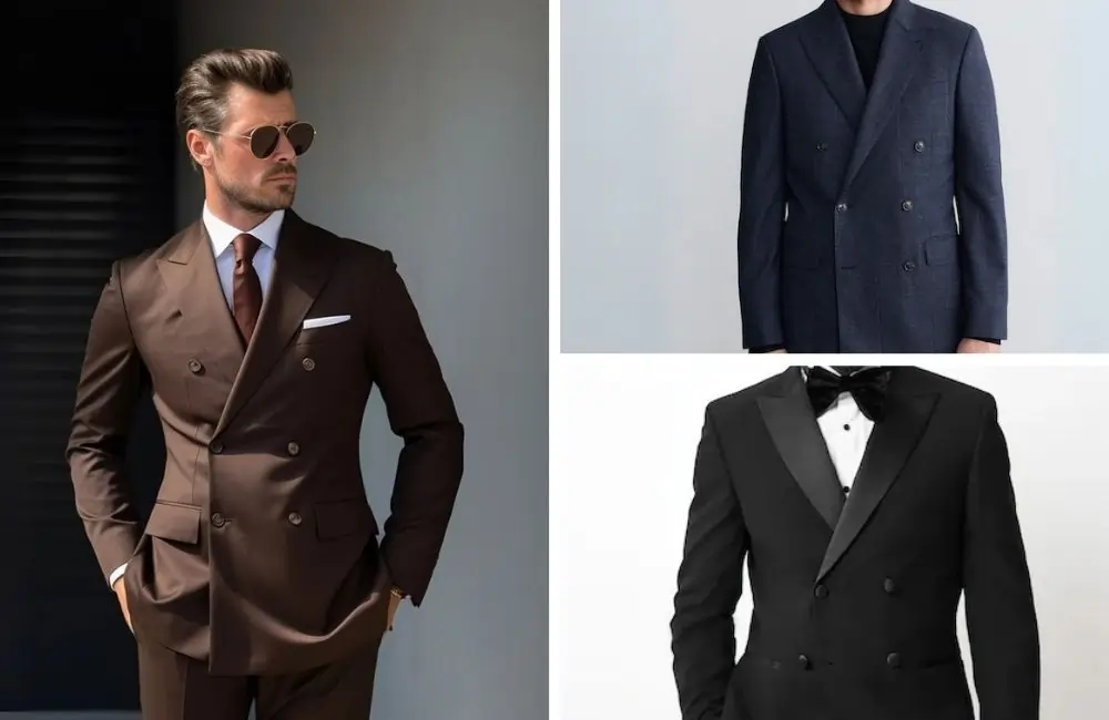 Double-Breasted Suit in Dubai